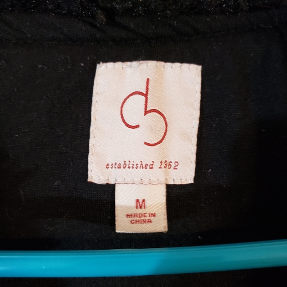 DB Faux Fur Knit Button Down Pea Coat - Medium - Picture 10 of 10